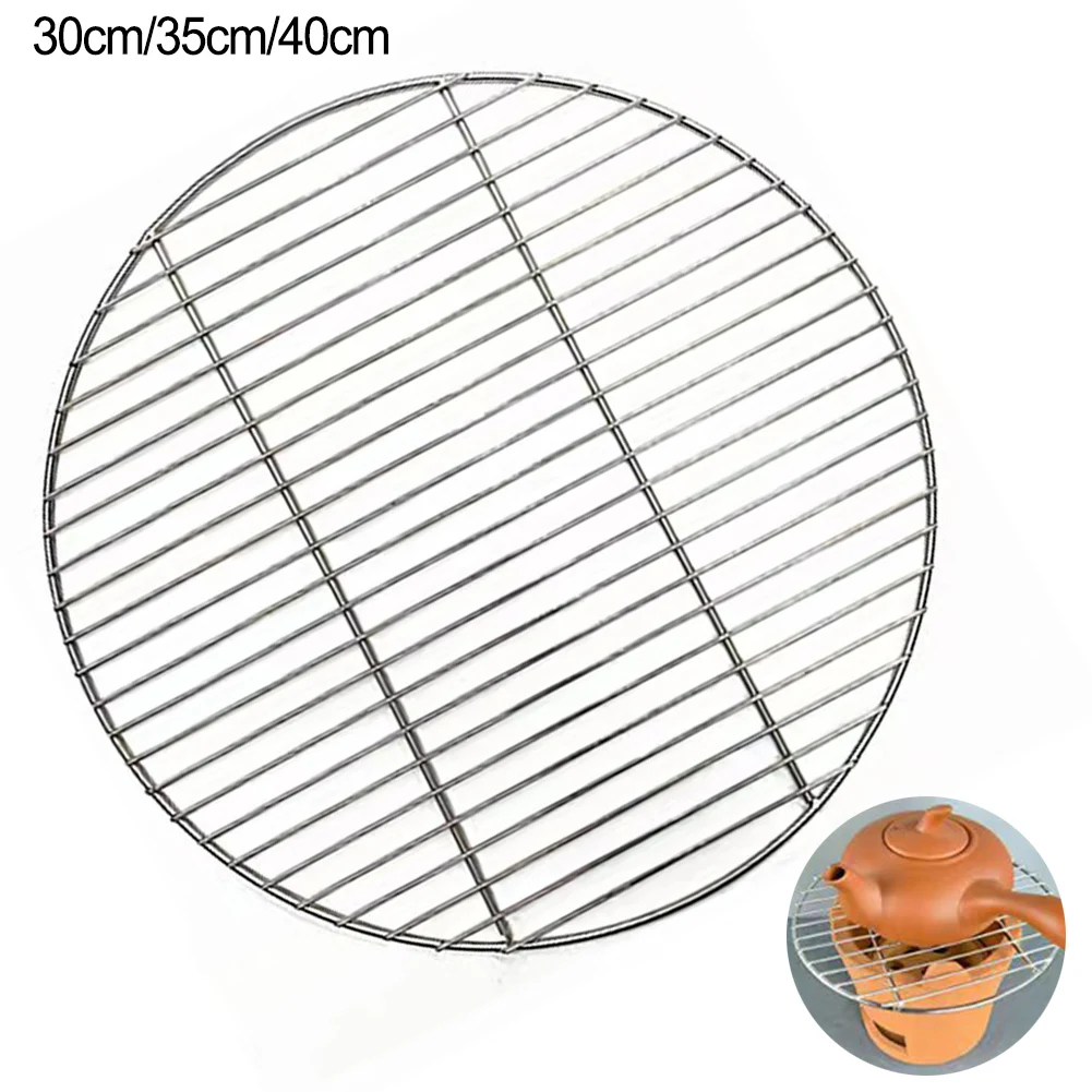 Cooling Rack Wire - Stainless Steel Round Bbq Net Barbecue
