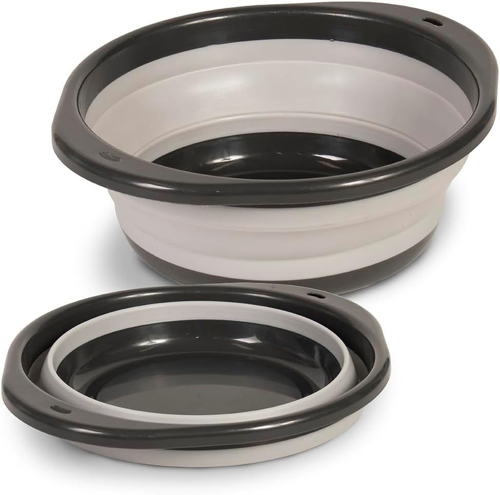 Kitchen Baking Bowls - Large Mixing Bowl Collapsible 5.5L -