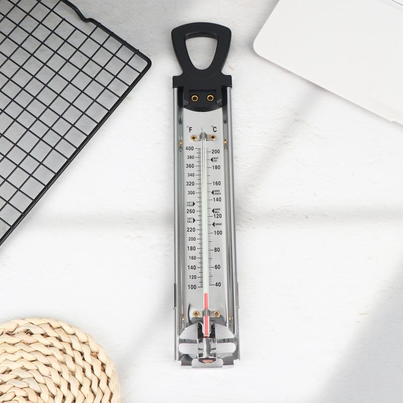Baking Kitchen Design - Long Probe Stainless Steel Thermometer for