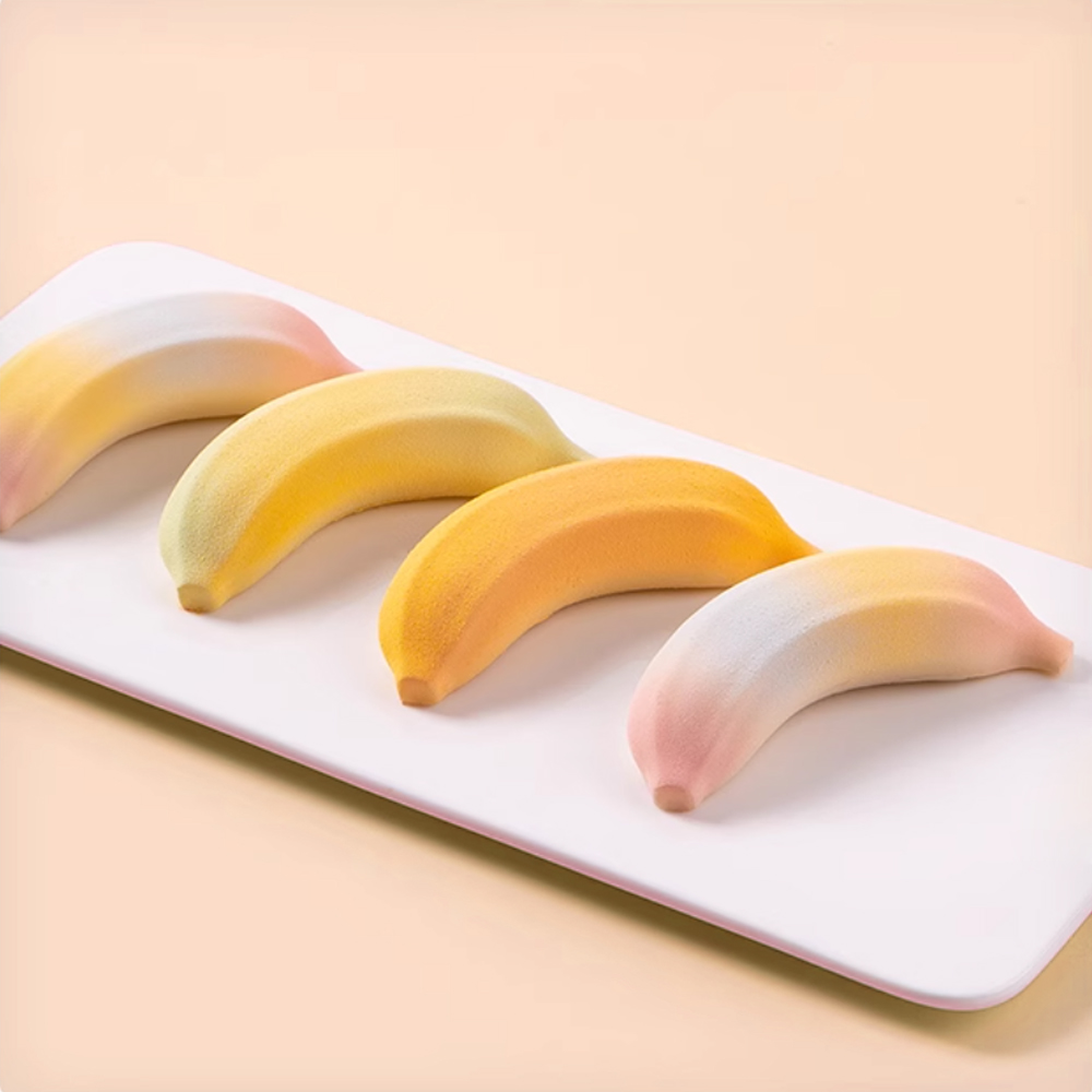 Baking Kitchen Design - 6 or 12 Cells Banana Design