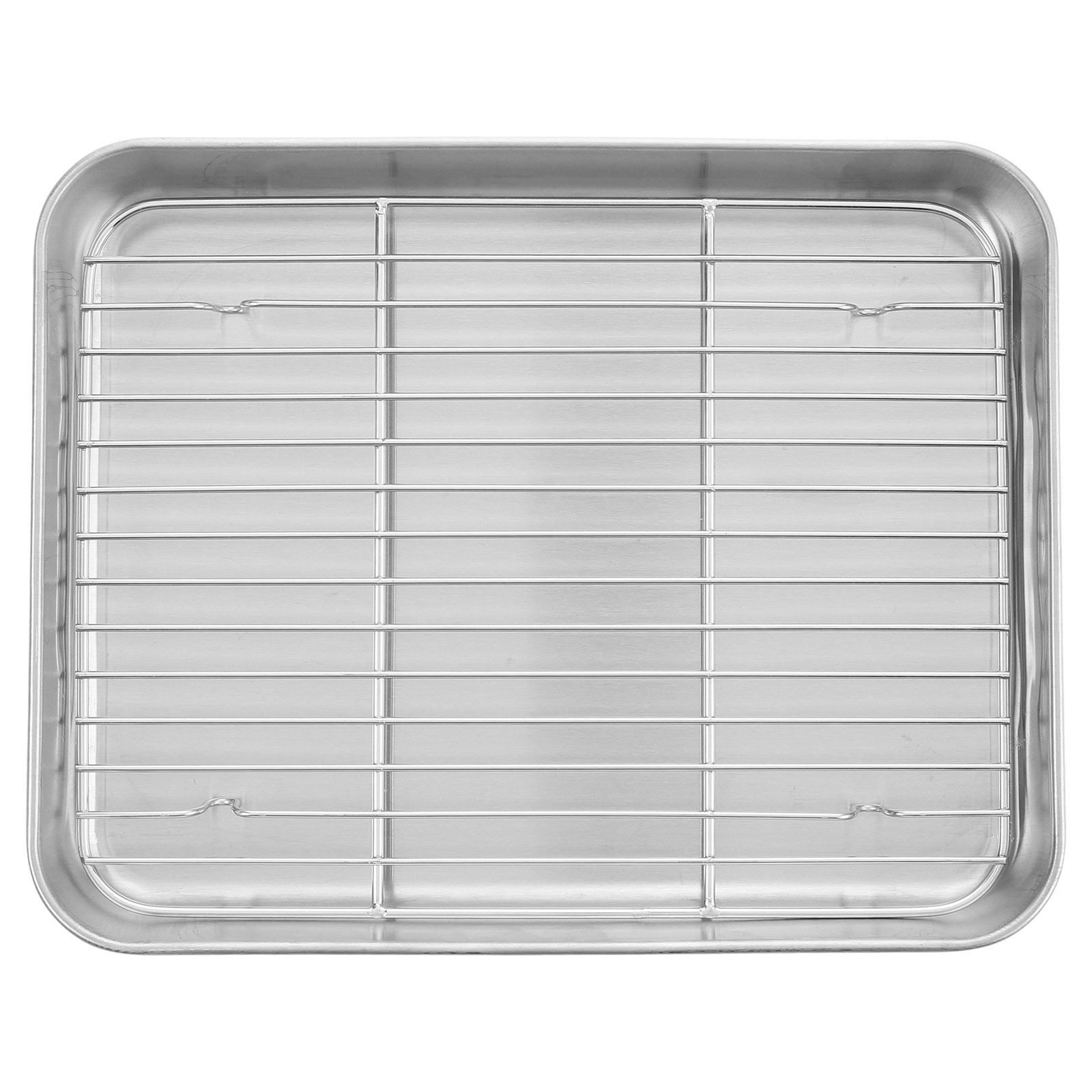 Cooling Rack Wire - 1Set Stainless Steel Baking Tray with