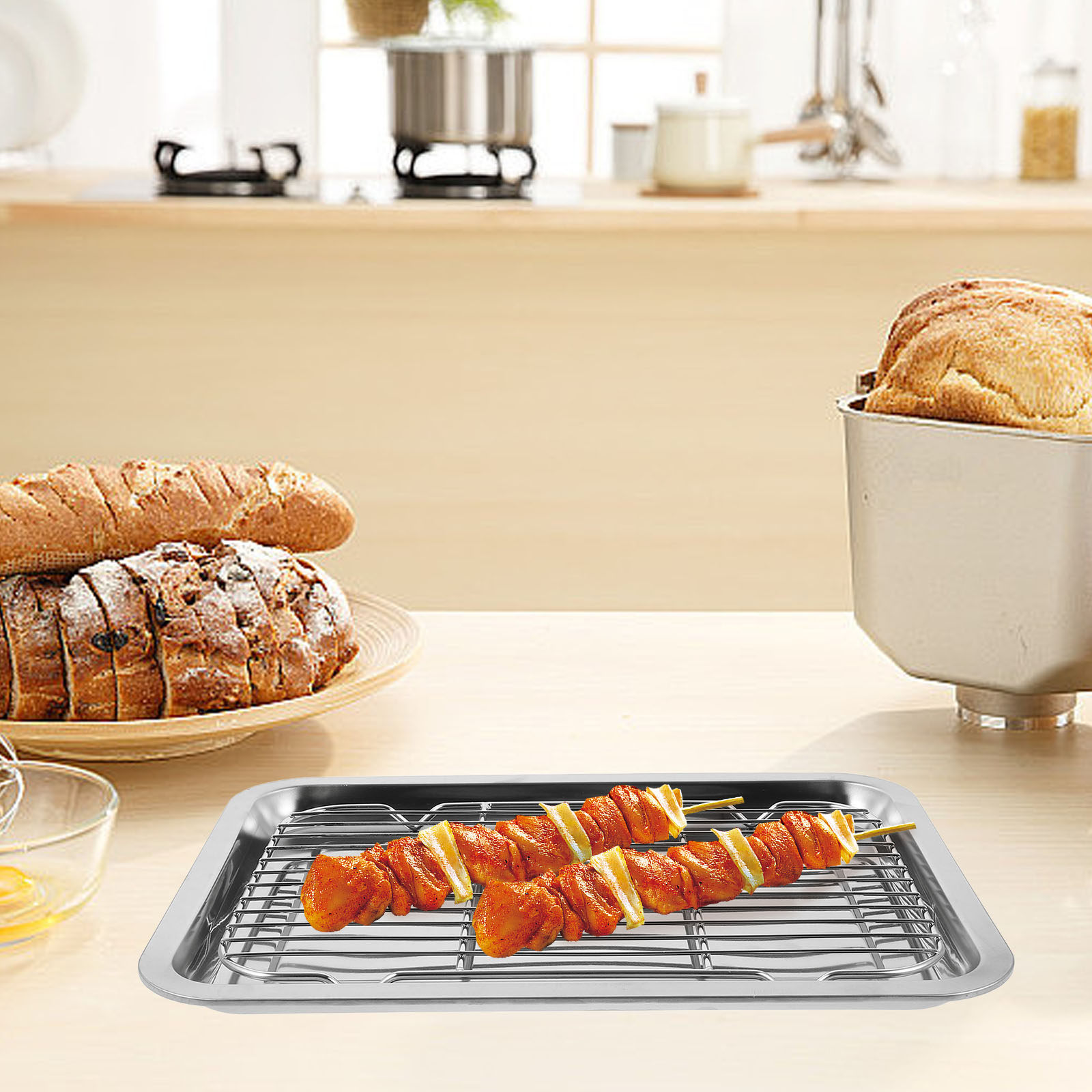 Cooling Rack Wire - 1Set Stainless Steel Wire Baking Rack