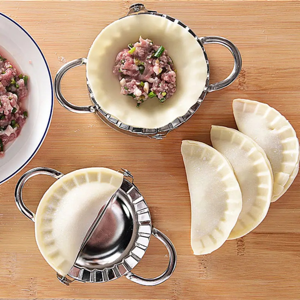 Kitchen Baking Store - Stainless Steel Dumpling Maker Dumpling Skin