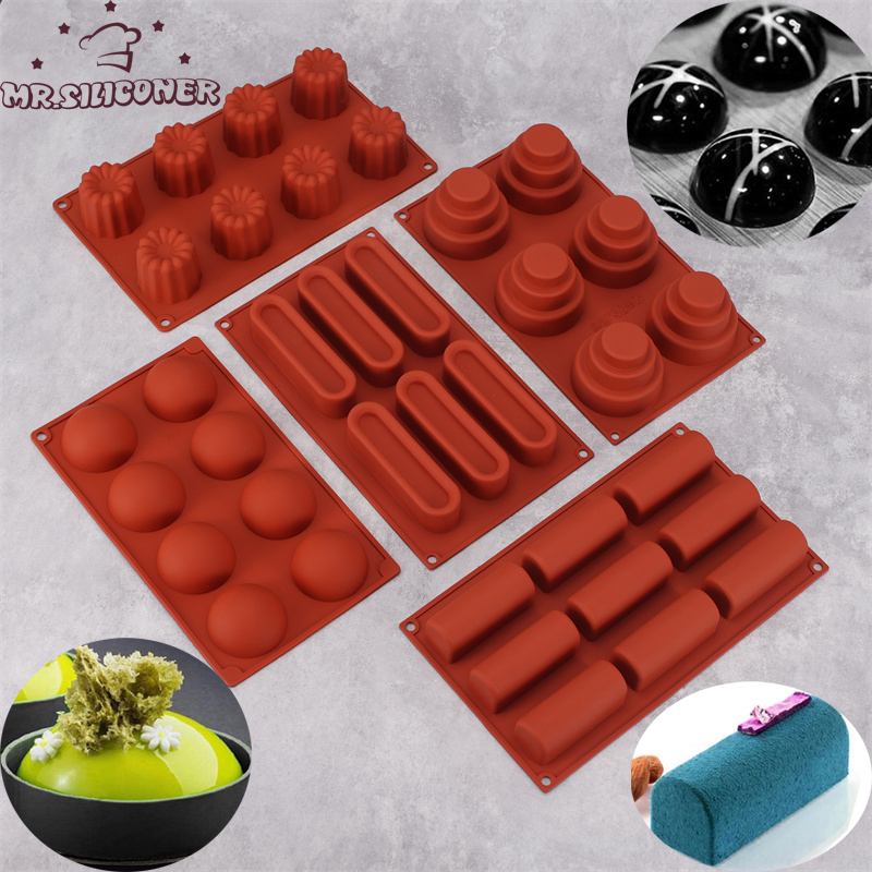 Kitchen Baking Store - 3D Ball Round Half Sphere Silicone