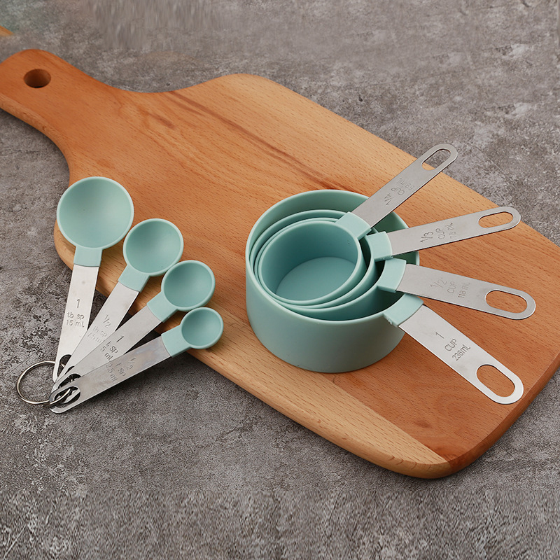 8PCS Measuring Cups Spoons Set - Kitchen Baking Utensil Set review and price