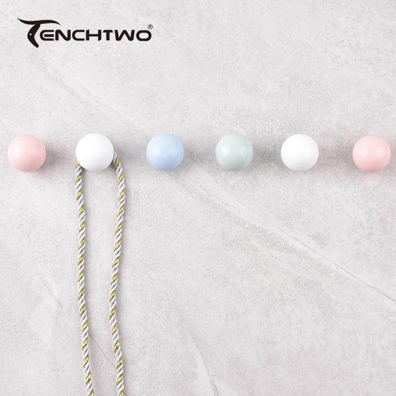 Round Ceramic Hook Clothes Han - Kitchen Q review and price