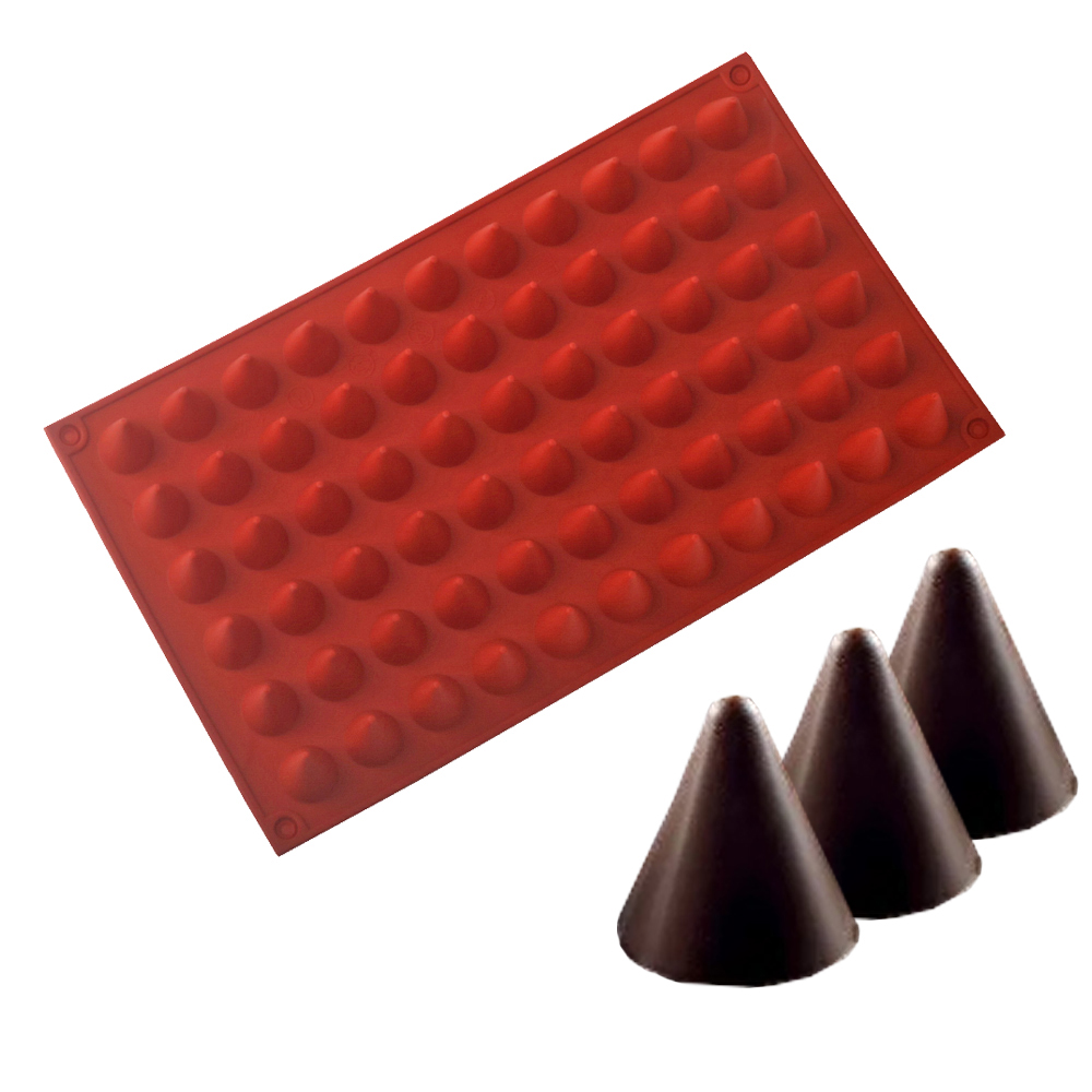 66-Cells Cone Chocolate Baking - Kitchen Accessories For Baking review and price