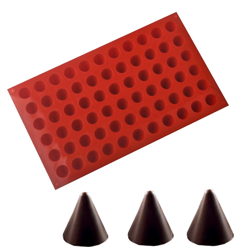 66-Cells Cone Chocolate Baking - Kitchen Accessories For Baking review and price