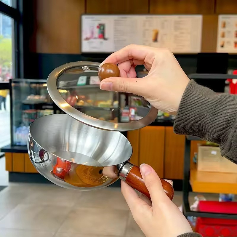Stainless Steel Saucepan Milk  - Kitchen Baking Bowls review and price