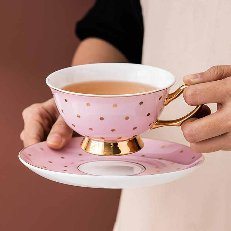 Ceramic Pink Coffee Mugs with  - Kitchen Baking Utensil Set review and price