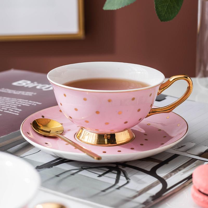 Ceramic Pink Coffee Mugs with  - Kitchen Baking Utensil Set review and price