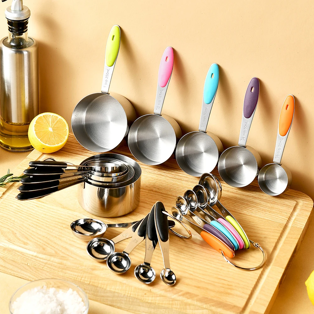 5/10Pcs Stainless Steel Measur - Kitchen Baking Store review and price
