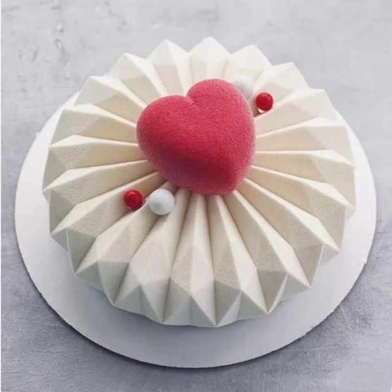 3D Round French Mousse Cake Si - Kitchen Baker review and price