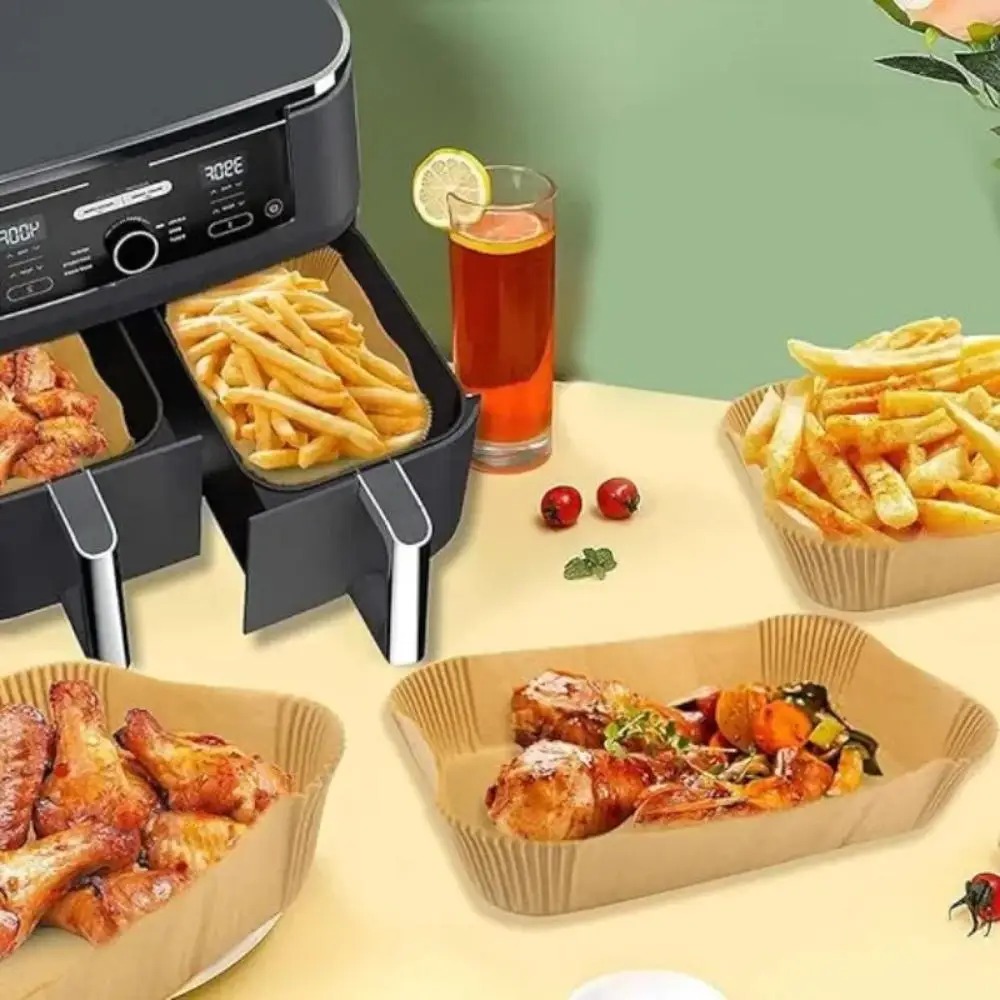 50/100pcs Disposable Air Fryer - Kitchen Baking Store review and price