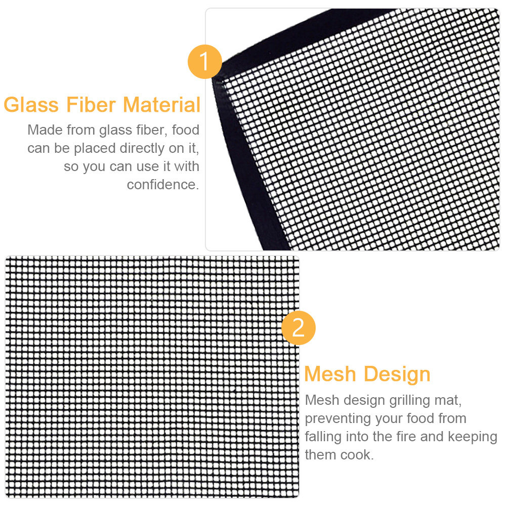 Bbq Grill Mat Non Stick Mesh B - Super Kitchen Baking Mat review and price