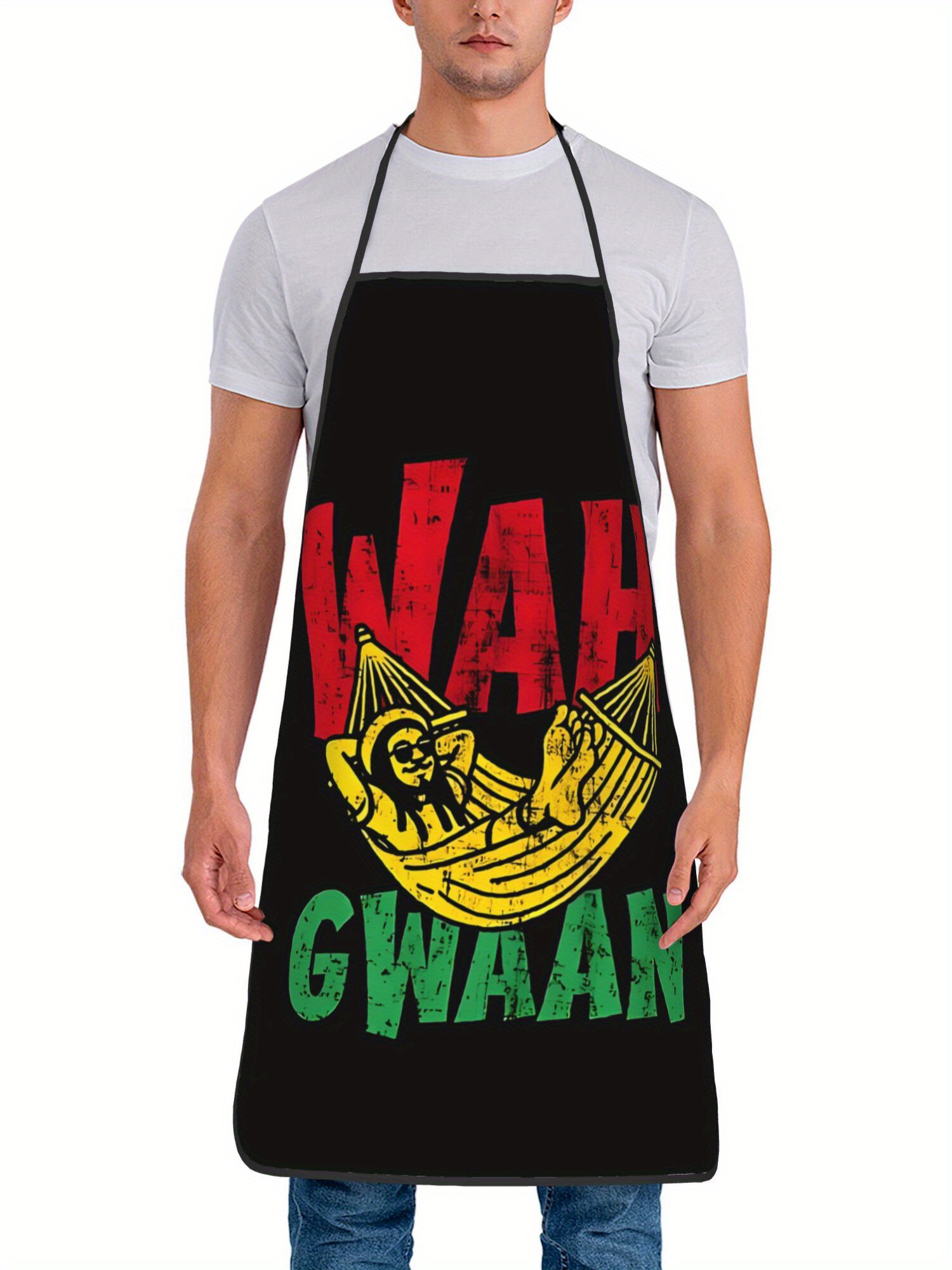 Wah Gwaan Sloth Hammock Apron  - Baking Kitchen Design review and price