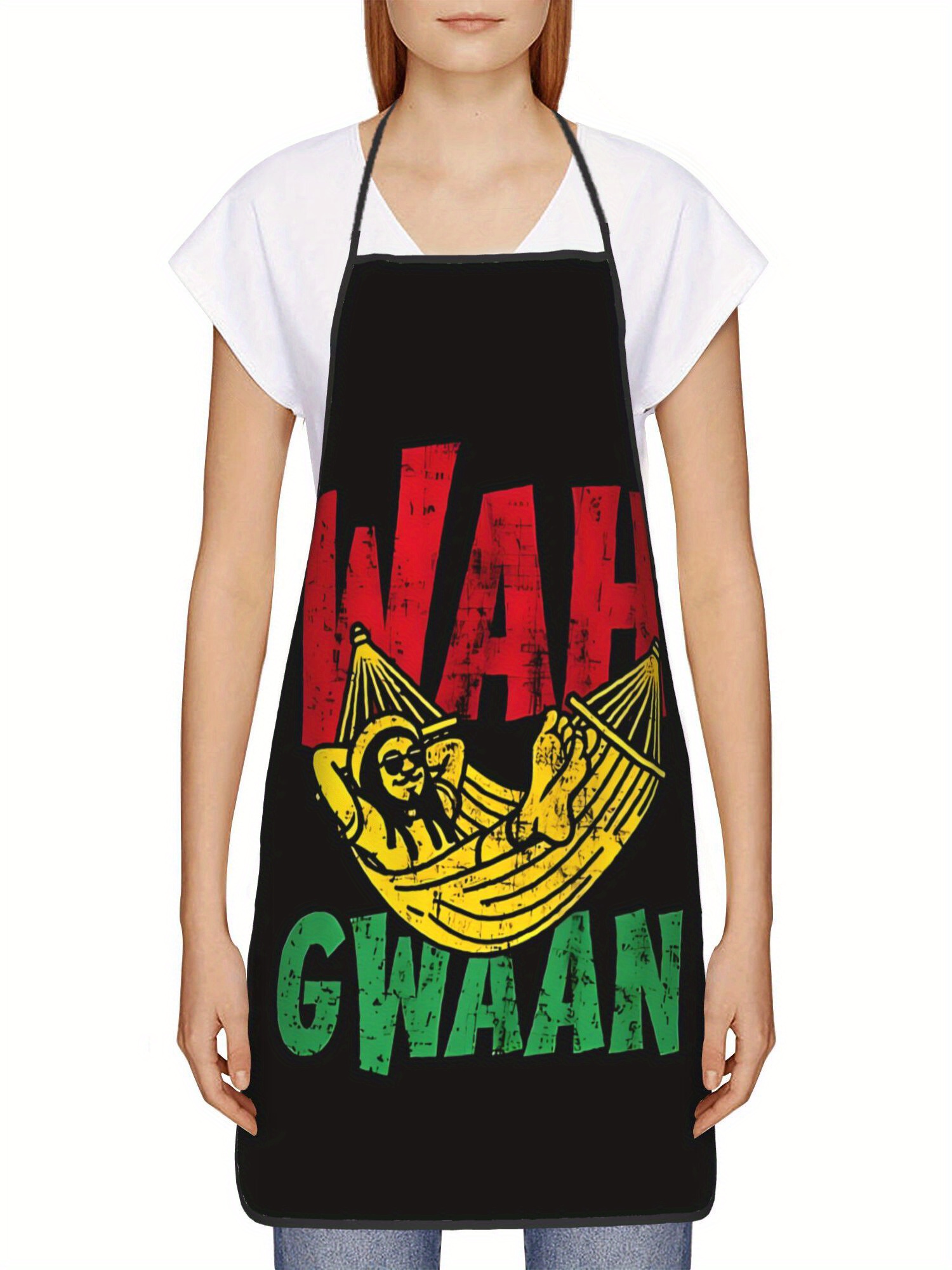 Wah Gwaan Sloth Hammock Apron  - Baking Kitchen Design review and price