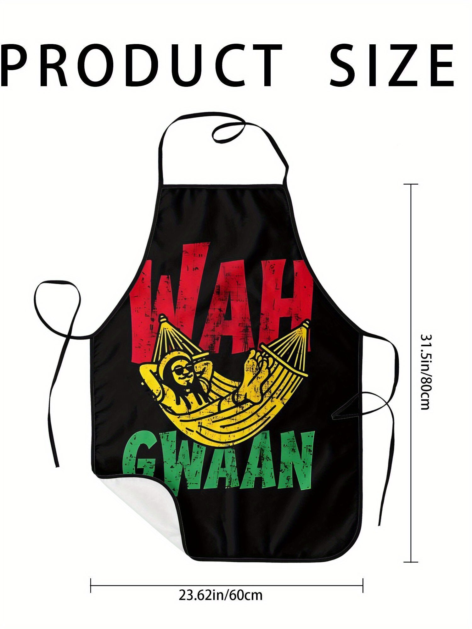 Wah Gwaan Sloth Hammock Apron  - Baking Kitchen Design review and price