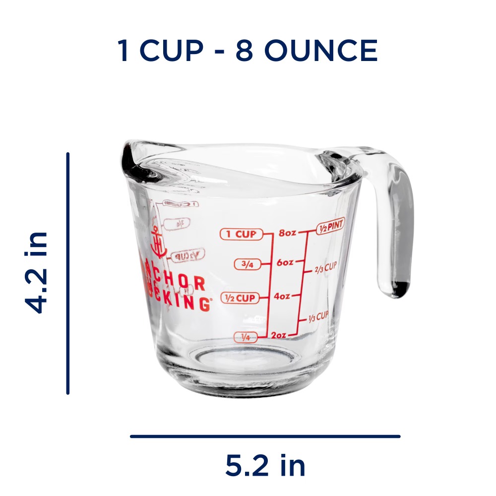 2-Pack Glass Measuring Cups Se - Baking In Kitchen review and price