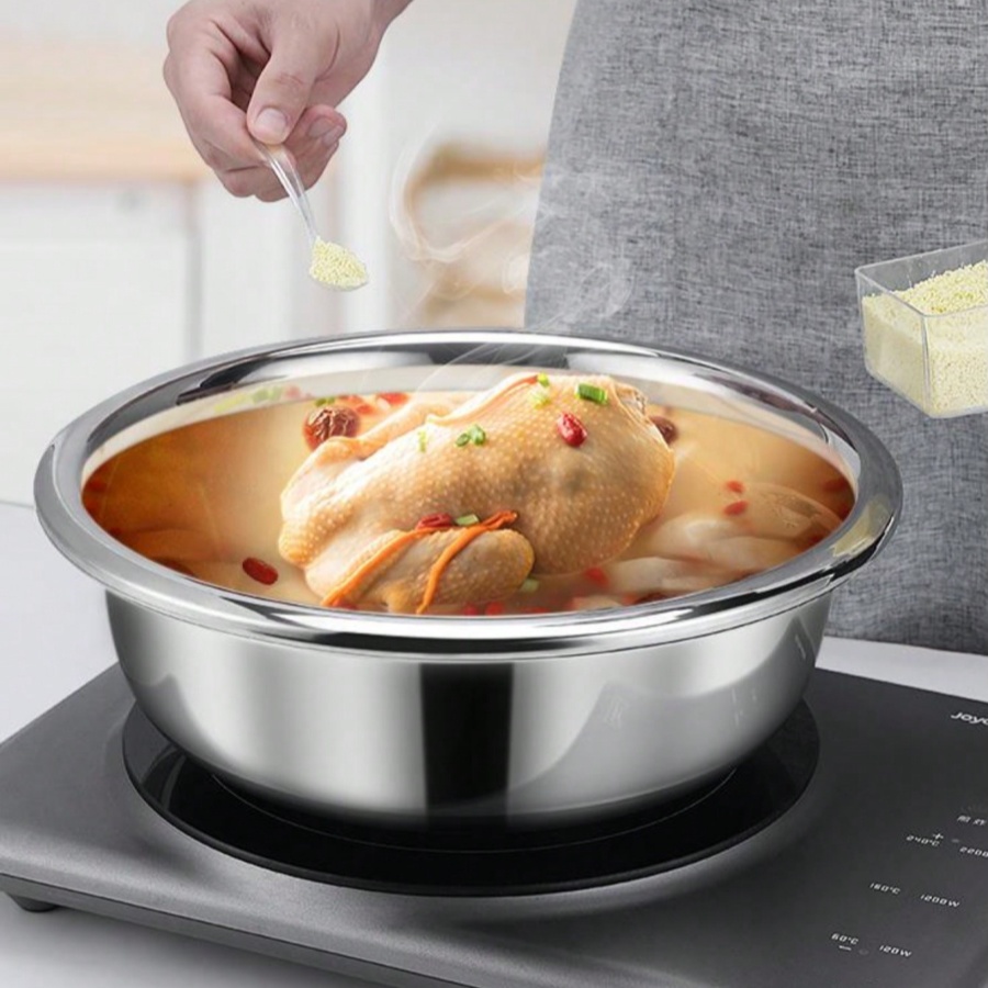 Stainless Steel Round Kitchen  - Kitchen Baking Bowls review and price