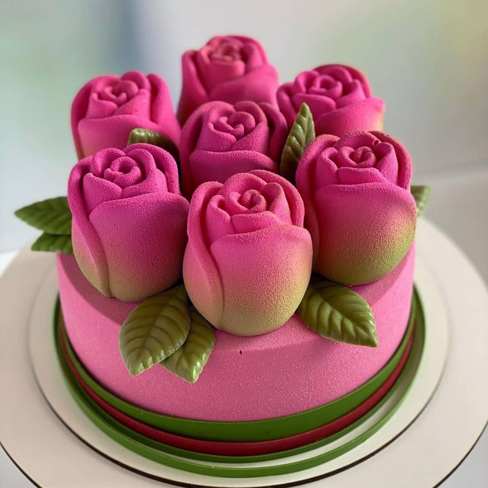 Valentine's Day 15-Cell Rose B - Baking Kitchen Design review and price