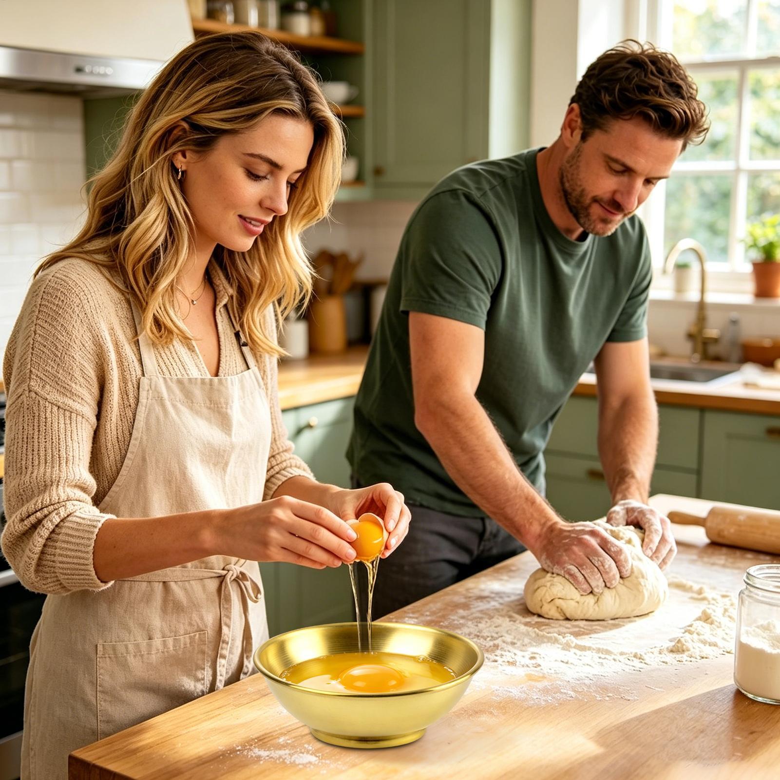 Copper Bowl Large Mixing Salad - Kitchen Baking Bowls review and price