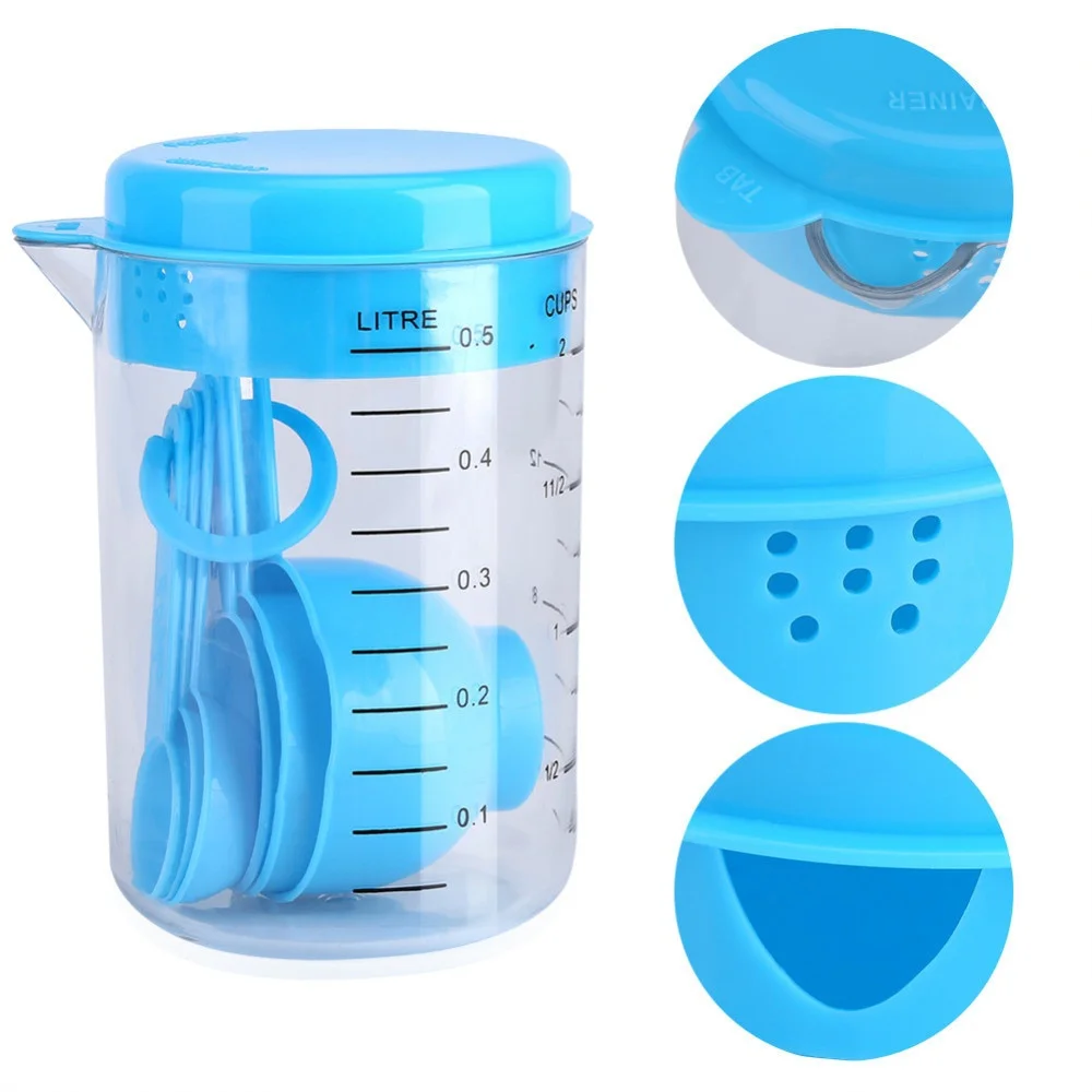 7 Pieces / Set Plastic Measuri - Kitchen Baking Utensil Set review and price