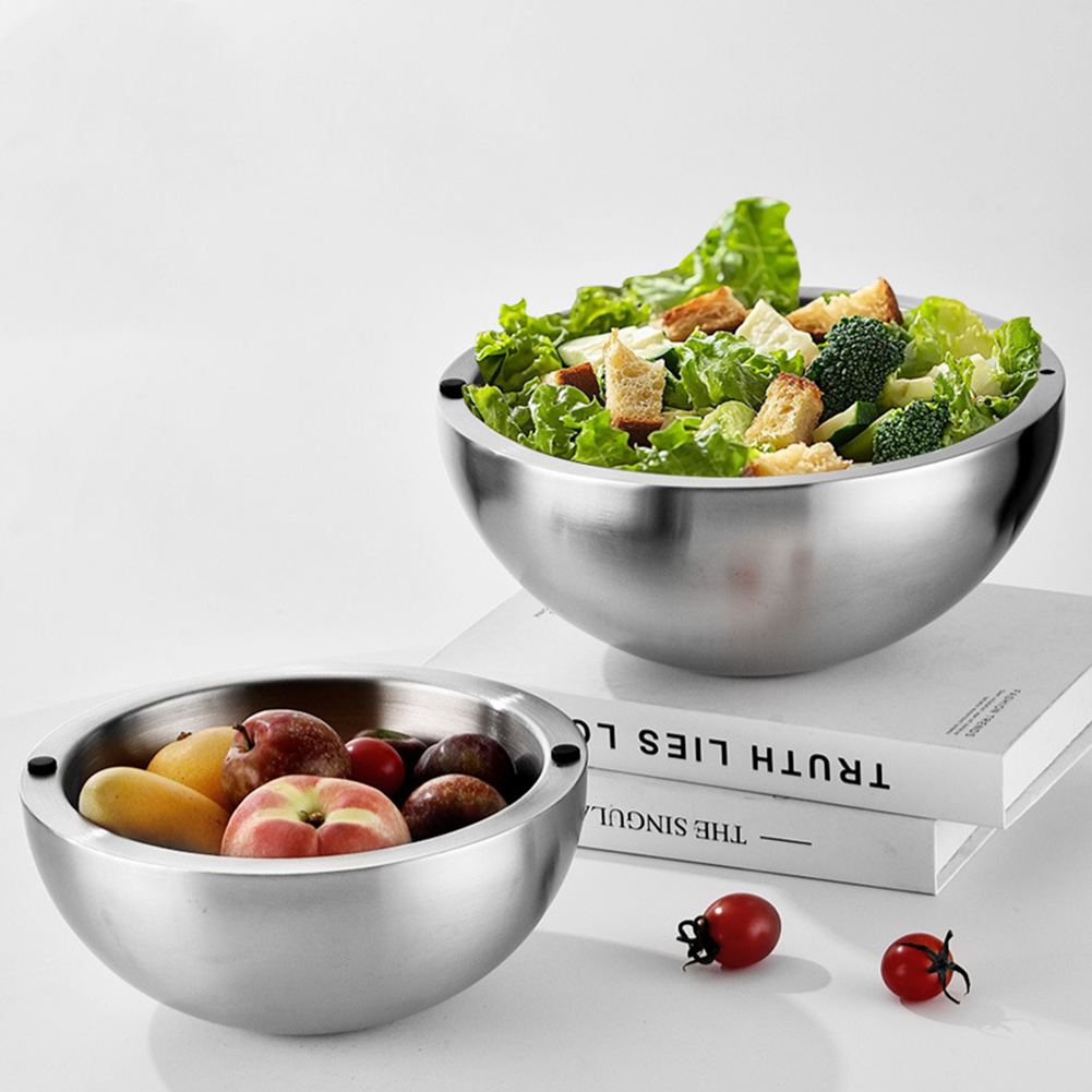 304 Thickened Salad Mixing Bow - Kitchen Baking Bowls review and price