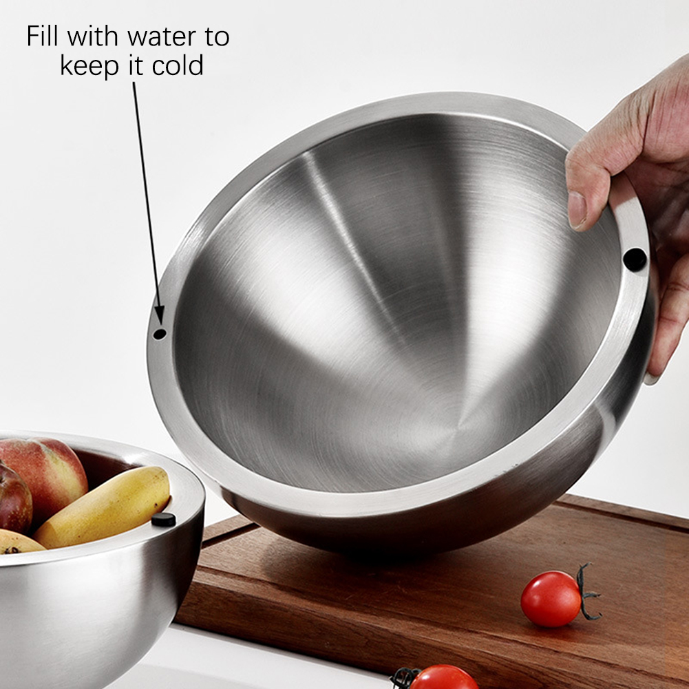 304 Thickened Salad Mixing Bow - Kitchen Baking Bowls review and price