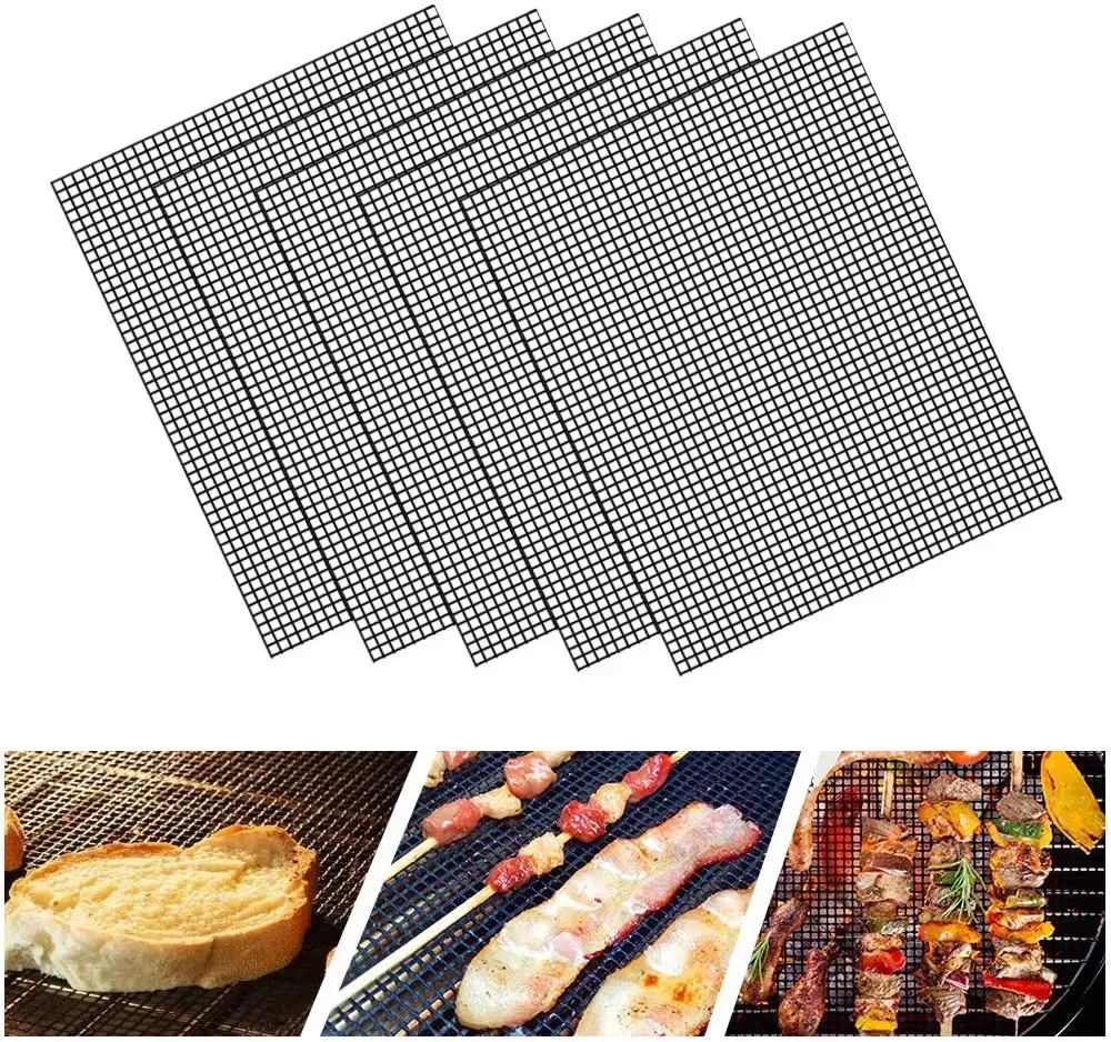 Bbq Barbecue PTFE Mesh Mat, Fi - Super Kitchen Baking Mat review and price