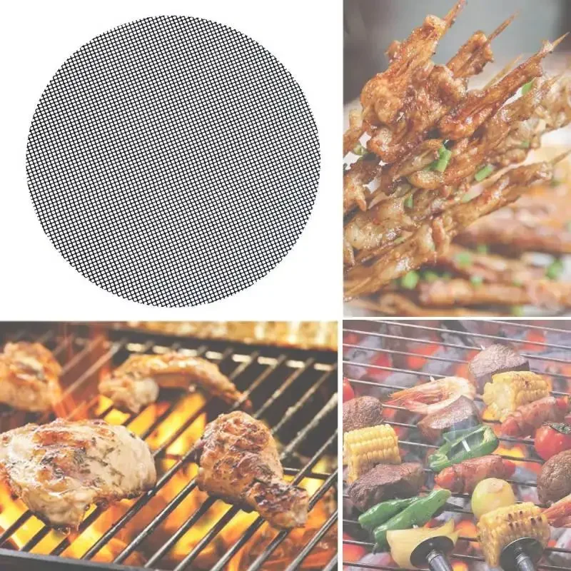 Bbq Barbecue PTFE Mesh Mat, Fi - Super Kitchen Baking Mat review and price