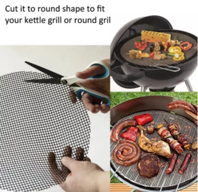 Bbq Barbecue PTFE Mesh Mat, Fi - Super Kitchen Baking Mat review and price