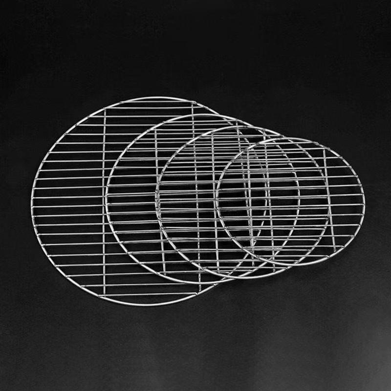 1Pc Stainless Steel Round BBQ  - Super Kitchen Baking Mat review and price