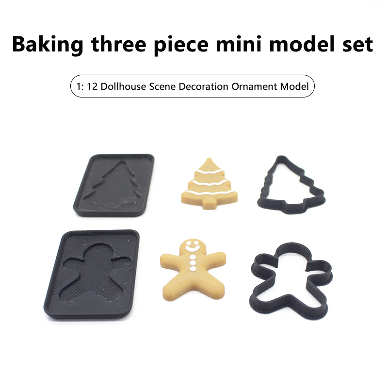 3PCS Miniature Human Gingerbre - Baking In Kitchen review and price