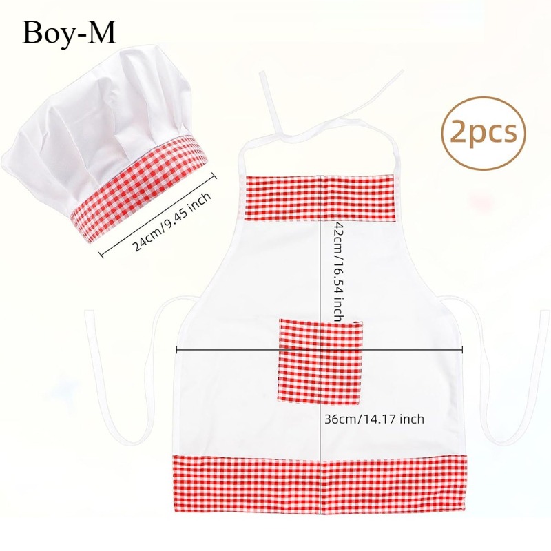 Red Gingham Baby Chef Costumes - Kitchen Baker review and price