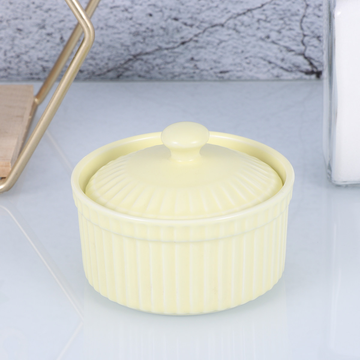 Ceramic Baking Bowl with Lid H - Kitchen Baking Bowls review and price