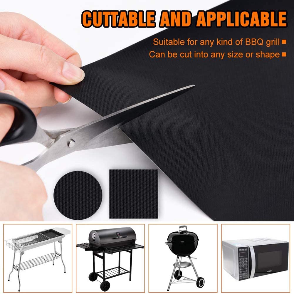 BBQ Grill Mat Non-stick Mat He - Super Kitchen Baking Mat review and price