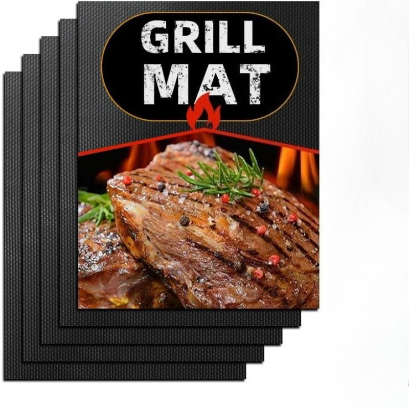 5 pcs Teflon Grilling Mat Non  - Super Kitchen Baking Mat review and price