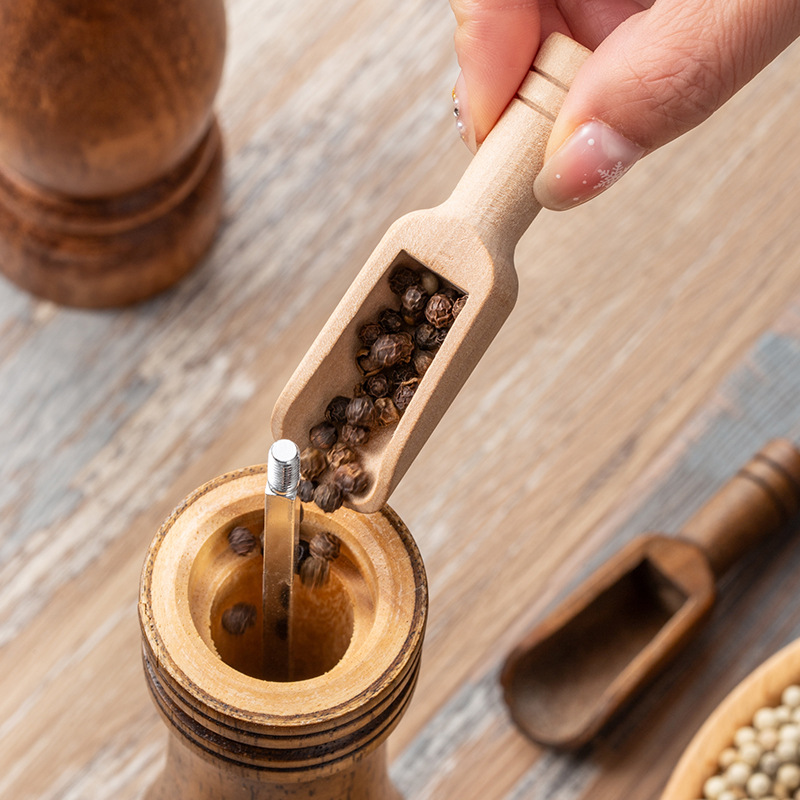 2/5PCS Wooden Coffee Scoop Set - Kitchen Baking Utensil Set review and price