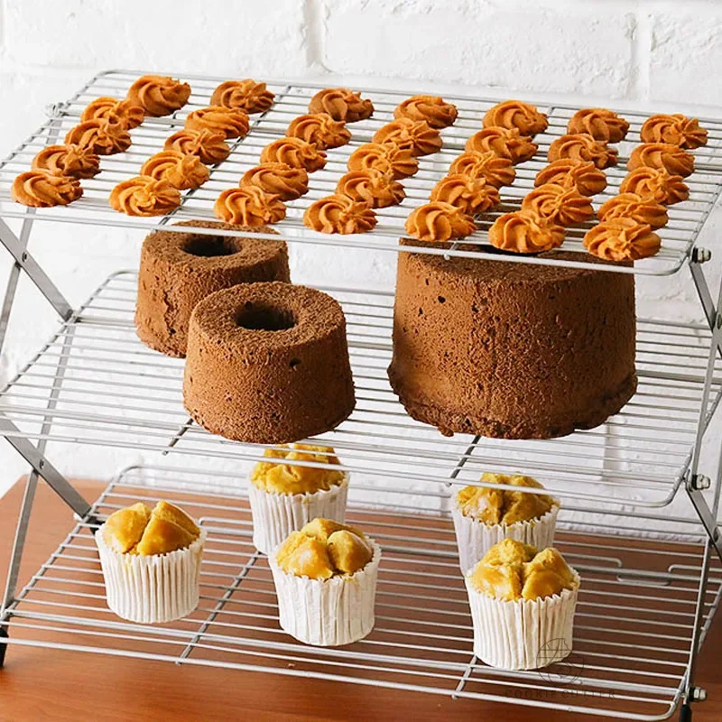 Foldable Multi-Layer Cake Cool - Kitchen Accessories For Baking review and price