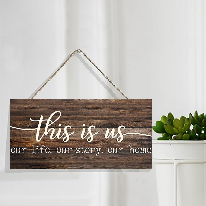 Rustic This is us Wall Hanging - Kitchen Q review and price