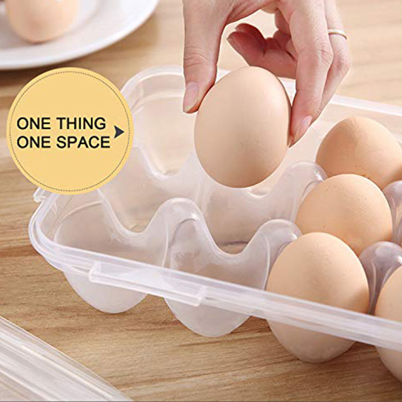 1/2pc 10Grids Egg Storage Box  - Kitchen Q review and price