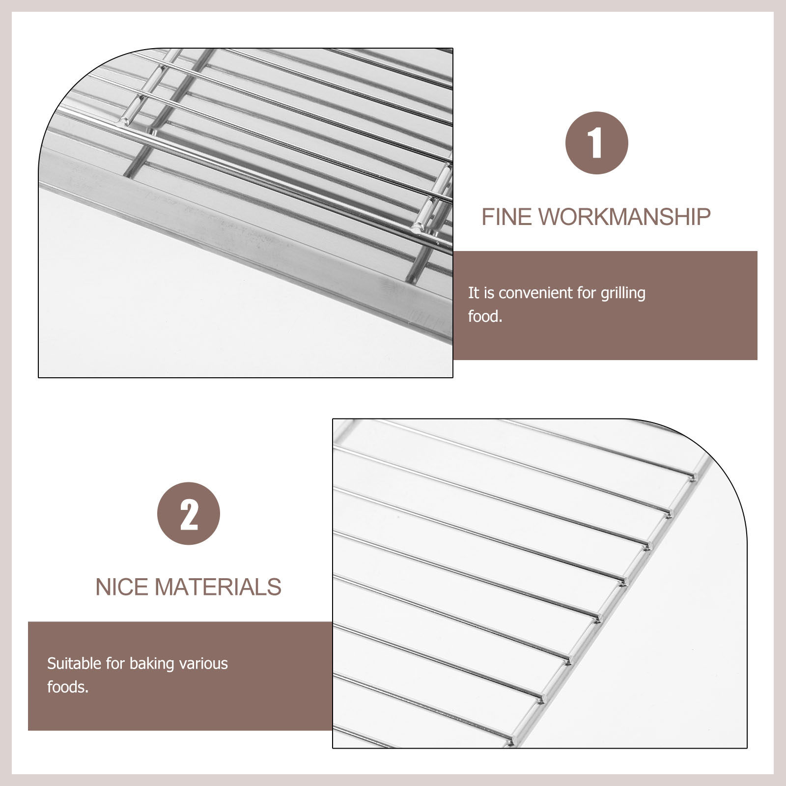 1Set Stainless Steel Wire Baki - Cooling Rack Wire review and price