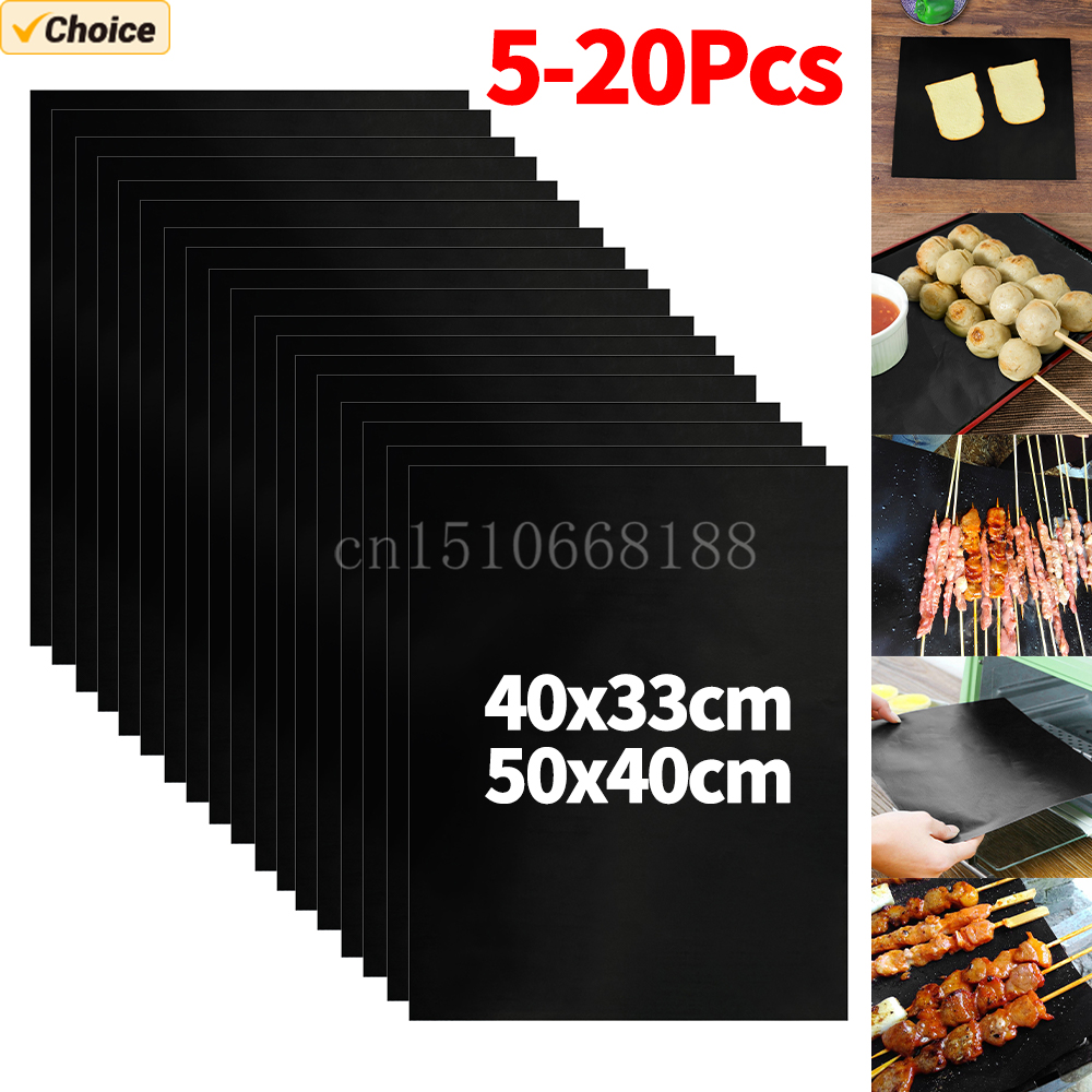 5-20Pcs Oven Liners Grill Mat  - Super Kitchen Baking Mat review and price