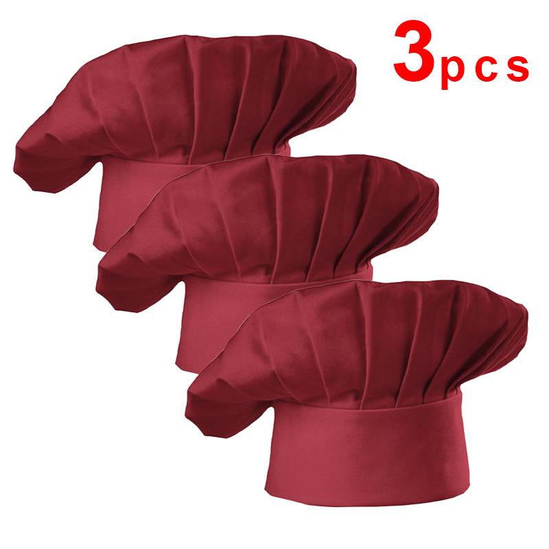 3pcs High22cm Cook Hat White C - Kitchen Baker review and price