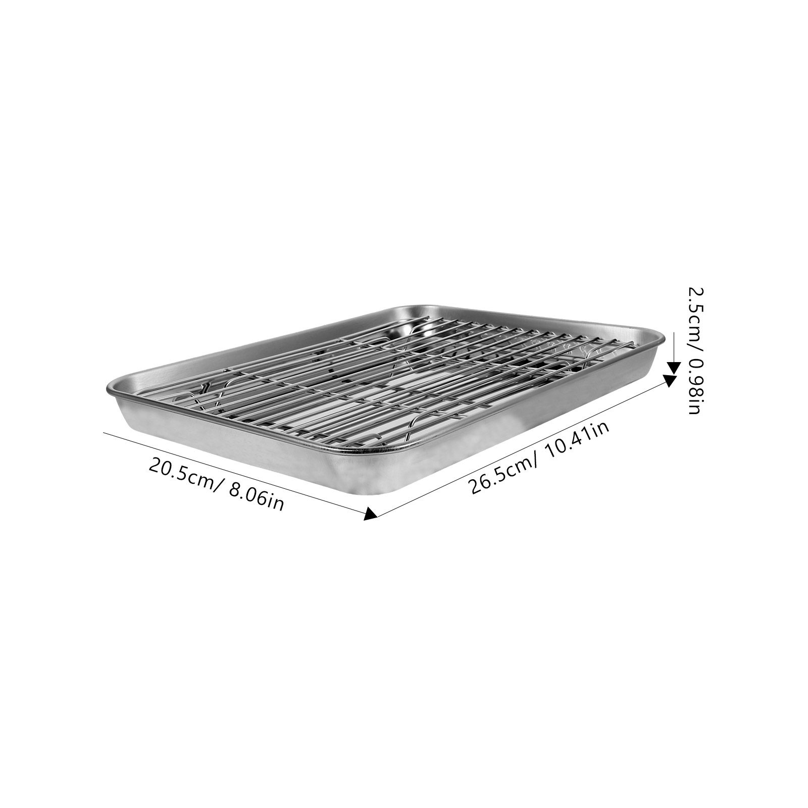2 Pieces Set Stainless Steel B - Cooling Rack Wire review and price