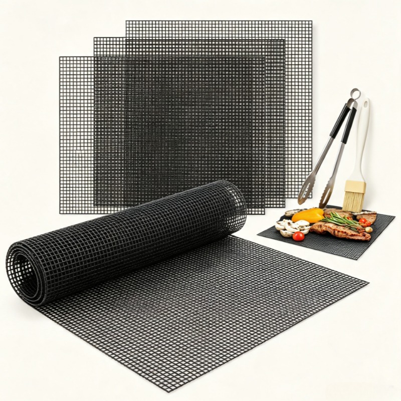 Grill Mesh Mat Set of 5, Reusa - Super Kitchen Baking Mat review and price