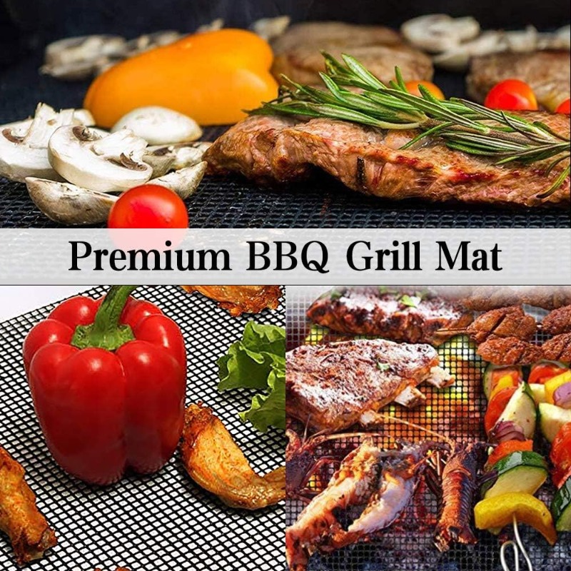 Grill Mesh Mat Set of 5, Reusa - Super Kitchen Baking Mat review and price