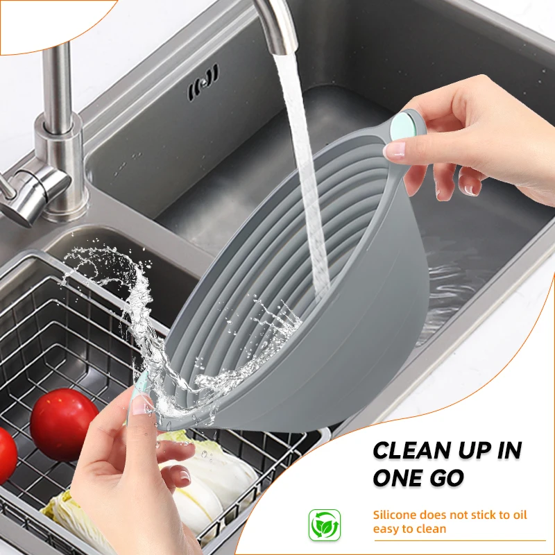 1PC Silicone Foldable Banneton - Kitchen Accessories For Baking review and price