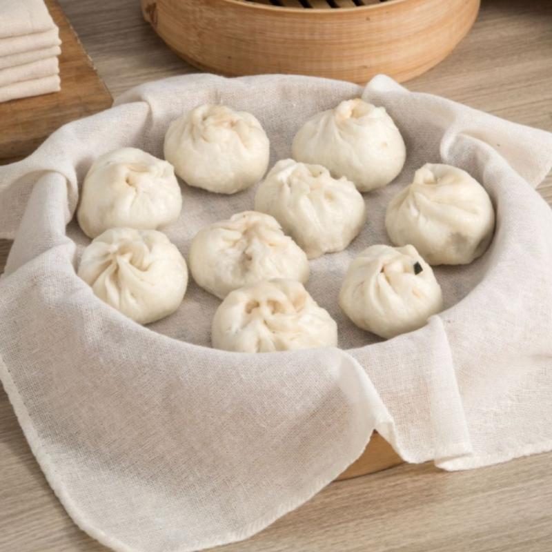 3Pcs Round Pure Cotton Steamer - Kitchen Accessories For Baking review and price